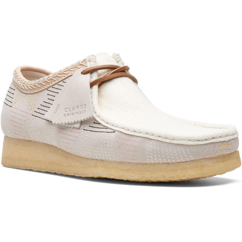 商品Clarks|Wallabee 'Off White Hairy',价格¥1726,第4张图片详细描述