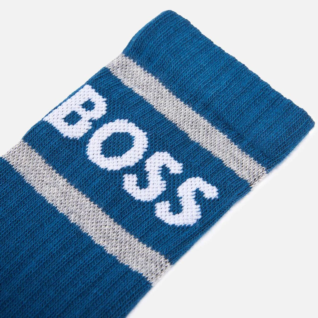 BOSS Bodywear Stripe Ribbed-Knit Socks 商品