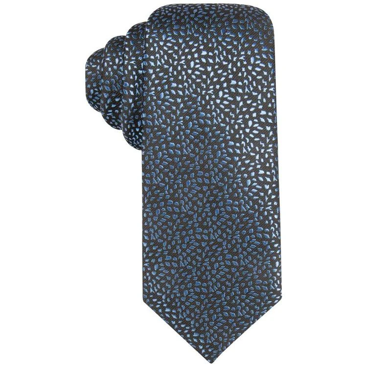 商品Alfani|Men's Breton Textured Abstract Slim Tie, Only at Macy's,价格¥397,第2张图片详细描述