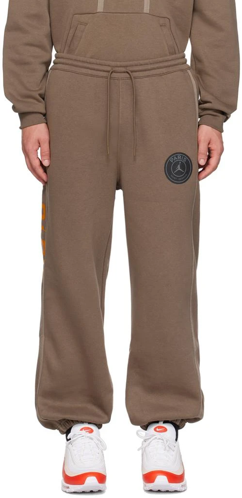 商品Jordan|Brown PSG Edition Sweatpants,价格¥428,第1张图片