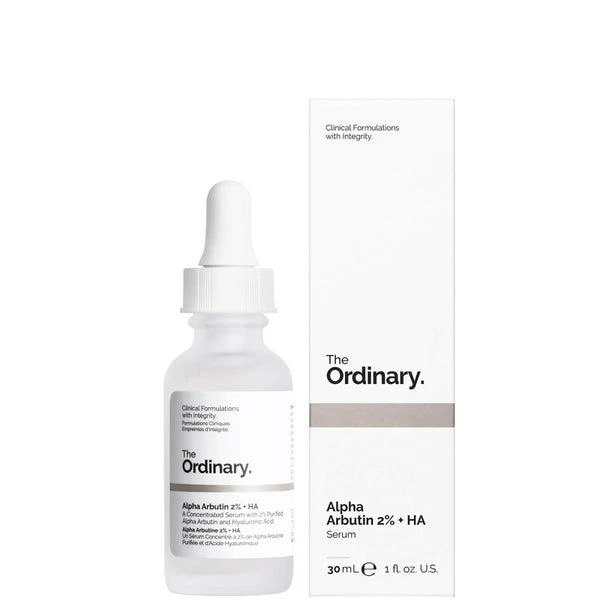 商品The Ordinary|2%熊果苷+ 玻尿酸美白祛斑保湿精华 30ml,价格¥90,第3张图片详细描述