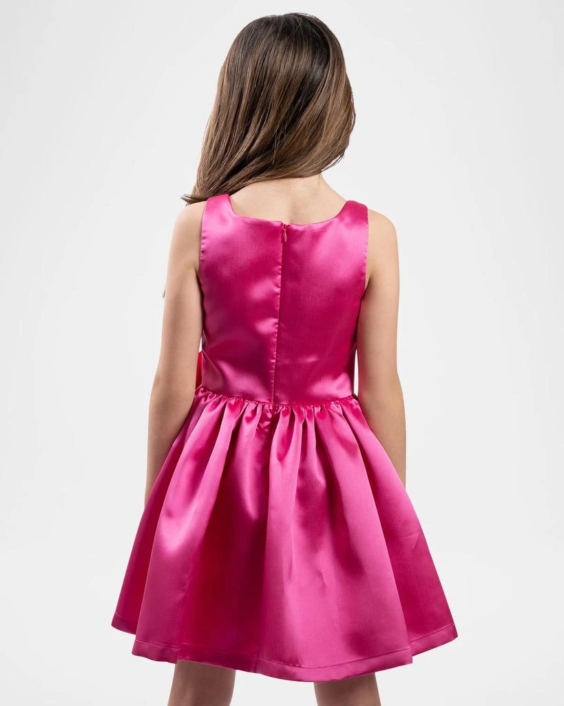 商品Zoe|Girl's Jennifer Sweetheart Flower Applique Dress, 7-16,价格¥1989,第3张图片详细描述