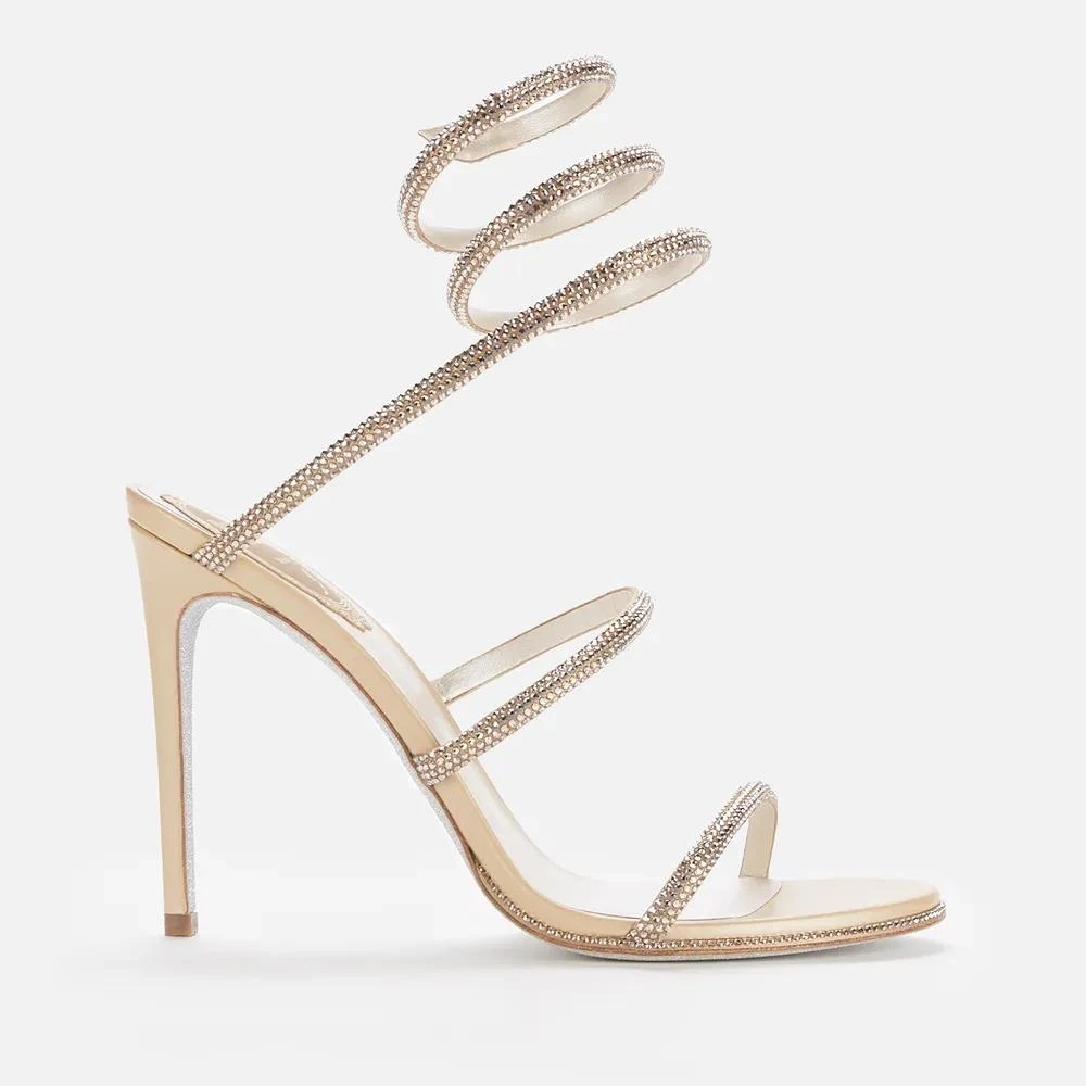 商品Rene Caovilla|René Caovilla Women's Satin Heeled Sandals,价格¥9302,第1张图片
