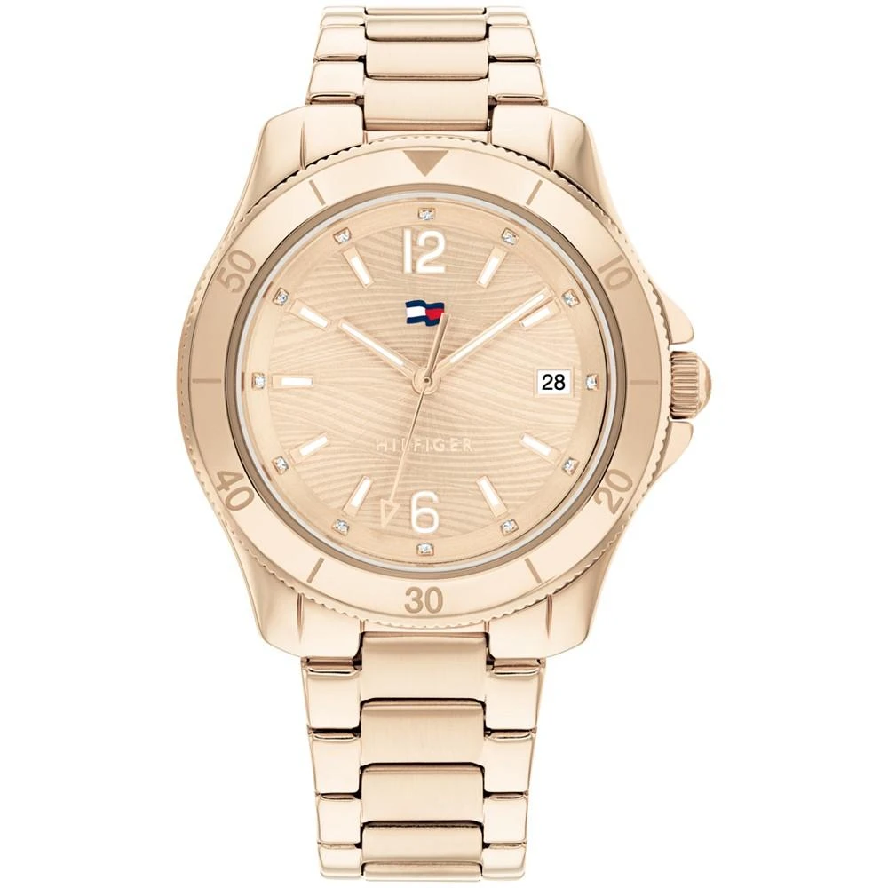 商品Tommy Hilfiger|Women's Carnation Gold-tone Bracelet Watch 36mm,价格¥809,第1张图片