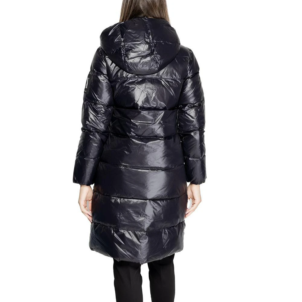 商品Armani Exchange|Armani Exchange Black Polyamide Jackets & Coat,价格¥3351,第2张图片详细描述