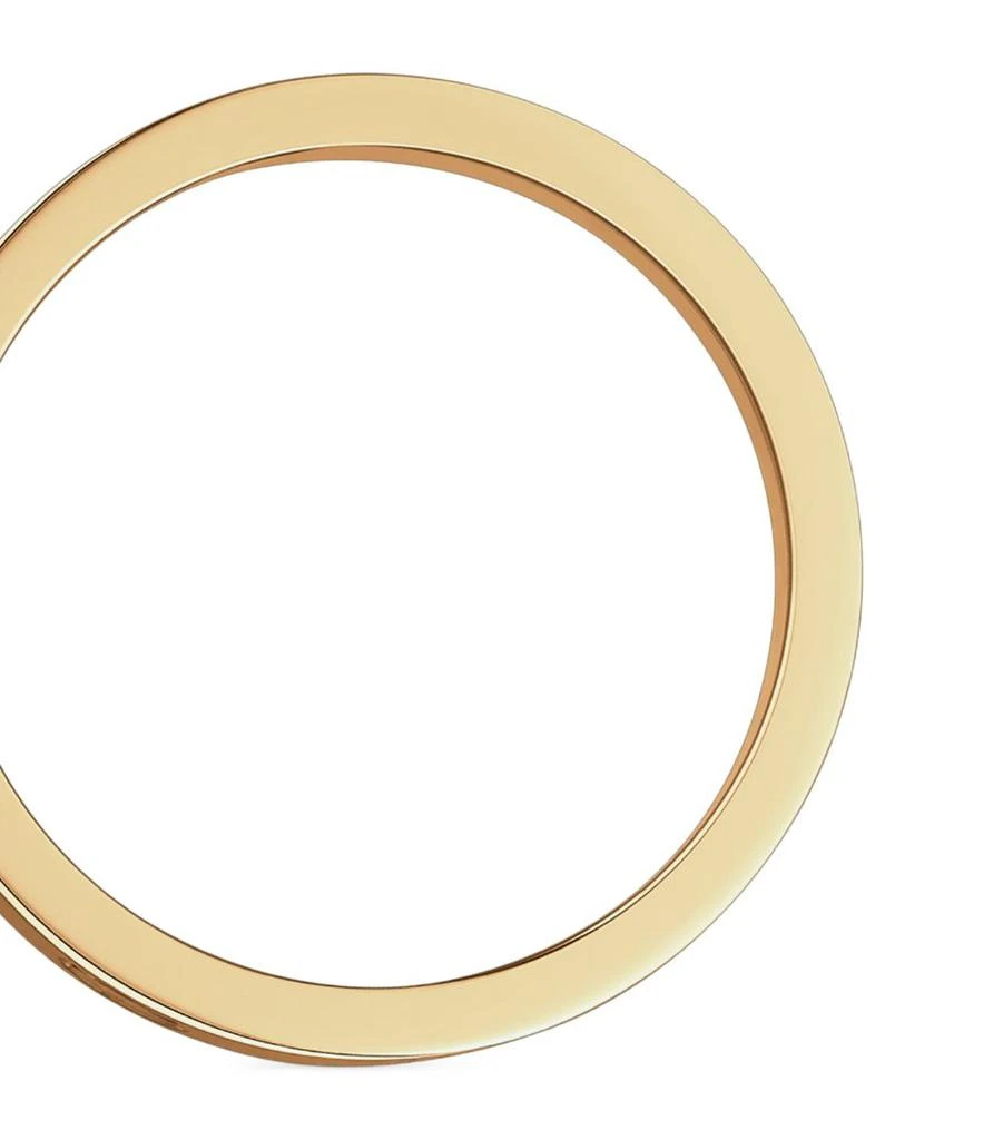 Yellow Gold and Diamond LOVE Wedding Band 商品