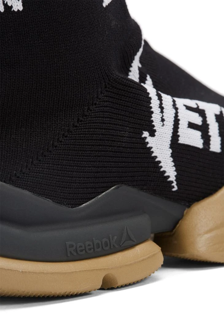 商品Vetements|Black Reebok Classics Edition Metal Sock Sneakers,价格¥1735,第5张图片详细描述
