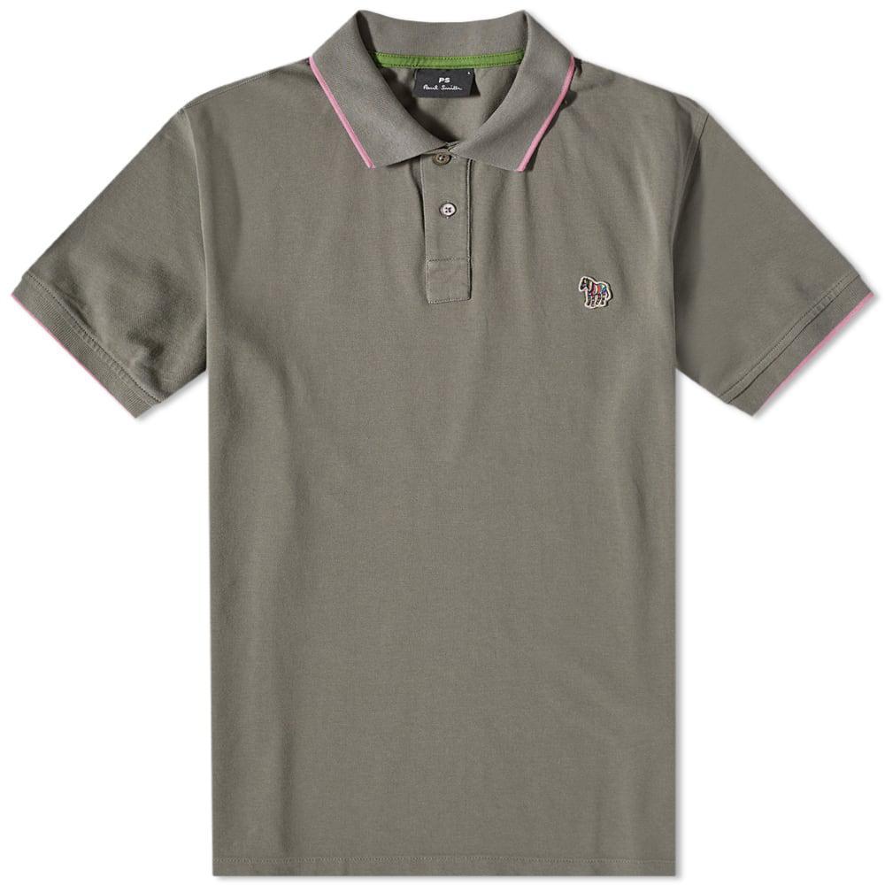 商品Paul Smith|Paul Smith Regular Fit Zebra Polo,价格¥594,第1张图片