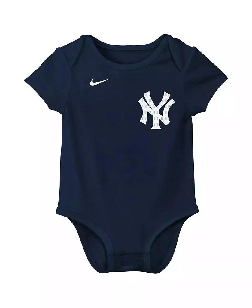 商品NIKE|Baby Boys and Girls Derek Jeter Navy New York Yankees Fuse Name Number Bodysuit,价格¥198,第2张图片详细描述