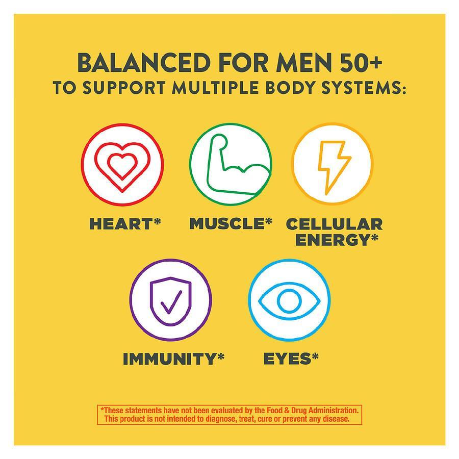 商品Alive!|Men's 50+ Complete Multi-Vitamin Tablets,价格¥90,第7张图片详细描述