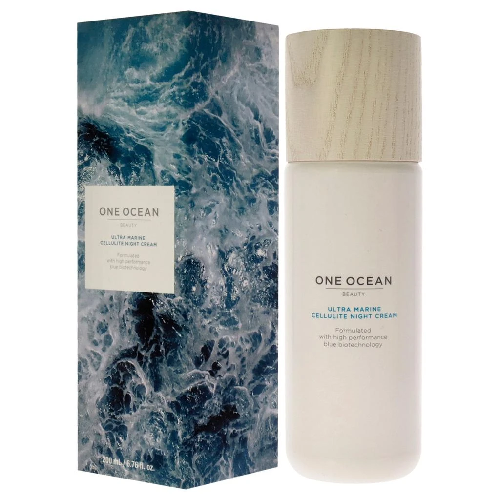 商品One Ocean Beauty|Ultra Marine Cellulite Night Cream by  for Women - 6.76 oz Cream,价格¥462,第4张图片详细描述