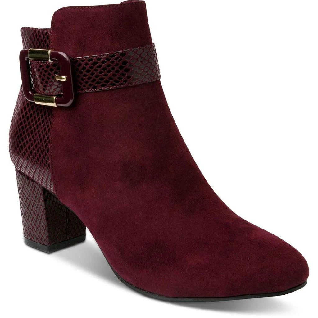 商品Karen Scott|Karen Scott Womens Ivvy Almond Toe Ankle Boots,价格¥161,第3张图片详细描述