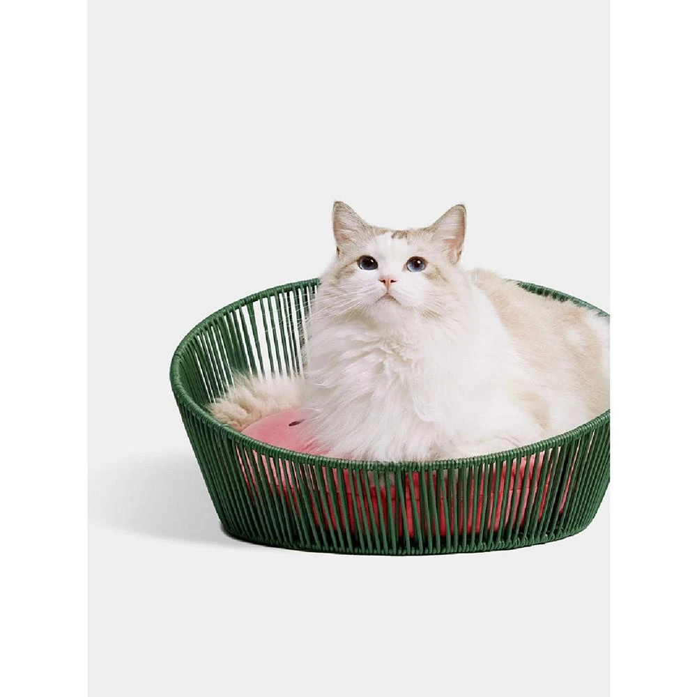 商品VETRESKA|WATERMELON RATTAN PET BED,价格¥373,第3张图片详细描述