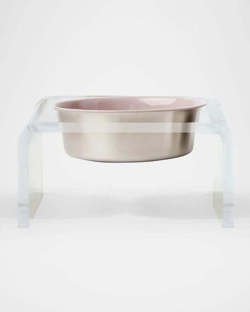 商品HIDDIN|Clear Single Slow Feeder with Slow Feed Bowl, 1 Quart,价格¥846,第1张图片