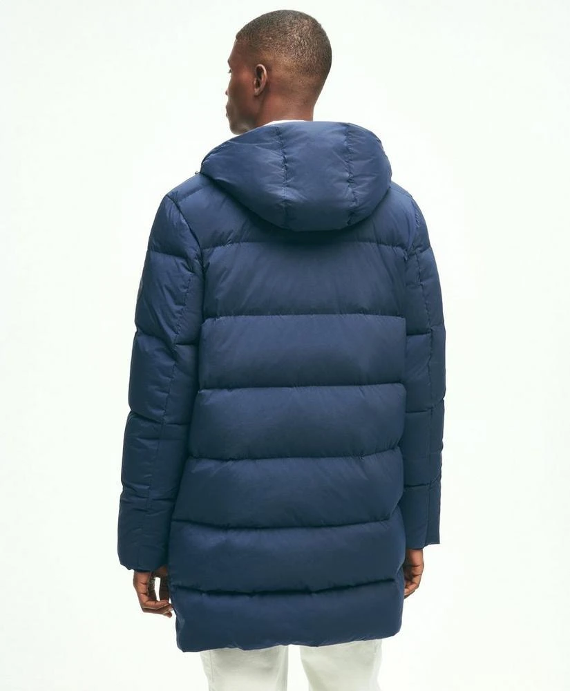 商品Brooks Brothers|Tech Hooded Down Puffer Parka,价格¥1948,第3张图片详细描述