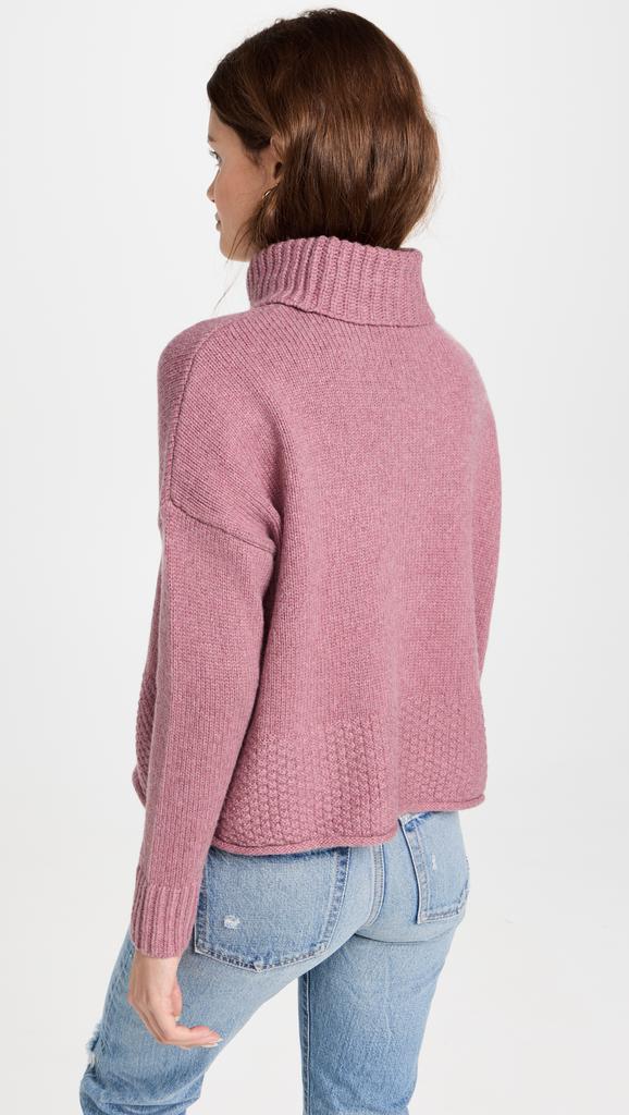 Madewell Corsica Stitch Mix Turtleneck商品第3张图片规格展示