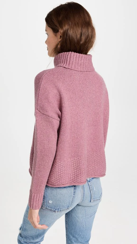 商品Madewell|Madewell Corsica Stitch Mix Turtleneck,价格¥488,第3张图片详细描述