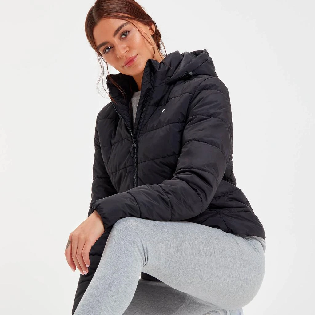 商品Myprotein|MP Women's Outerwear Lightweight Puffer Jacket - Black,价格¥248,第4张图片详细描述