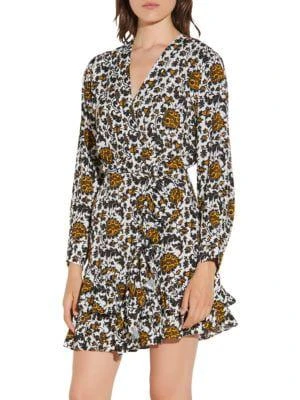 商品Sandro|Dami Floral Mini Dress,价格¥788,第1张图片