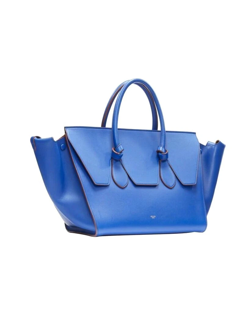 商品[二手商品] Celine|new OLD CELINE Phoebe Philo Knot cobalt blue calf large shopper tote bag,价格¥15713,第2张图片详细描述