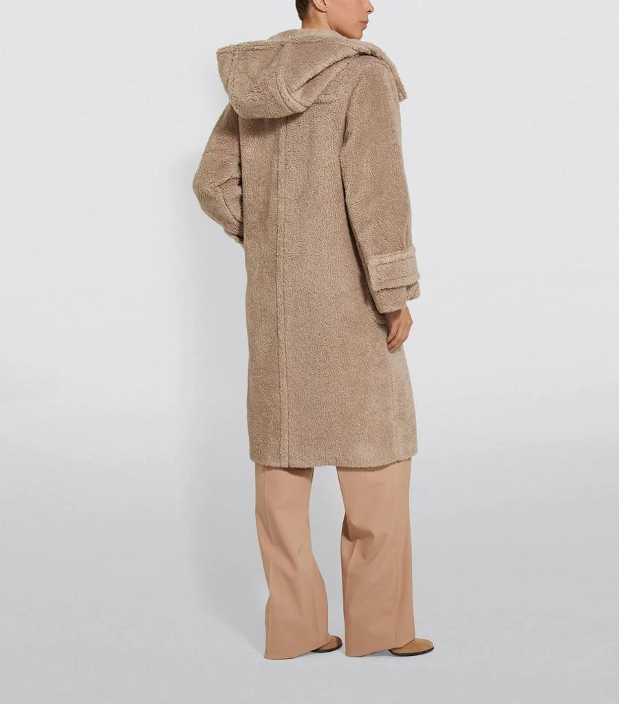 商品Max Mara|Long Hooded Teddy Coat,价格¥6247,第2张图片详细描述