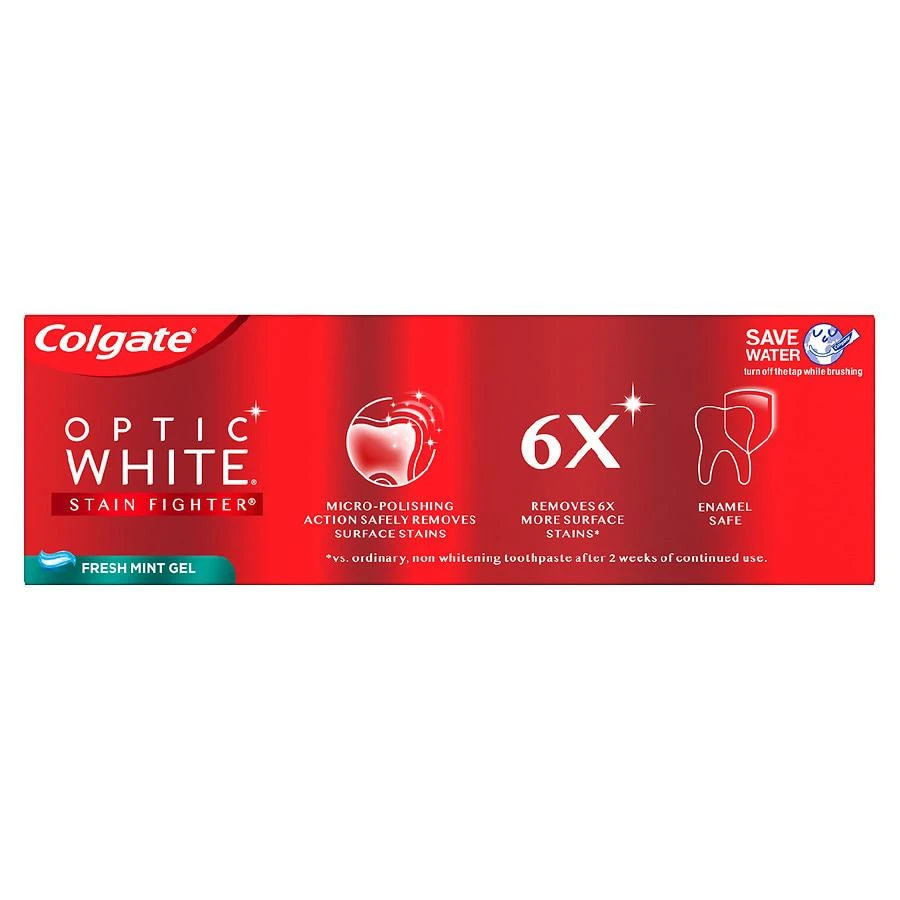 商品Colgate|Stain Fighter Gel Toothpaste Fresh Mint,价格¥30,第2张图片详细描述