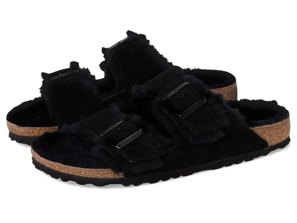 商品Birkenstock|Arizona Shearling - Suede (Unisex),价格¥1202,第1张图片