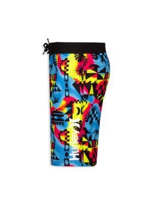 商品Hurley|Boy’s Abstract Blanket Pattern Board Shorts,价格¥56,第3张图片详细描述