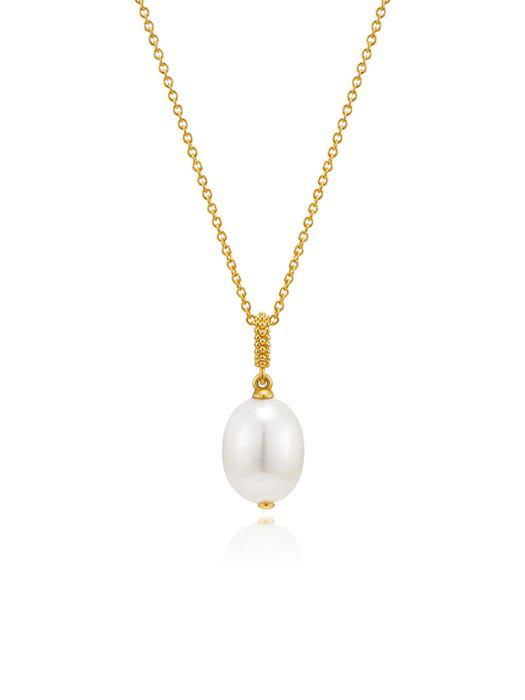 Noi You 14K Goutte Link Pearl Necklace S商品第1张图片规格展示