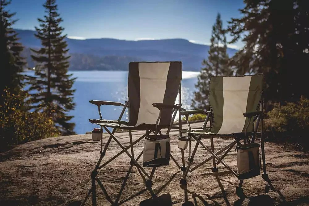 by Picnic Time Big Bear XL Folding Camp Chair with Cooler 商品