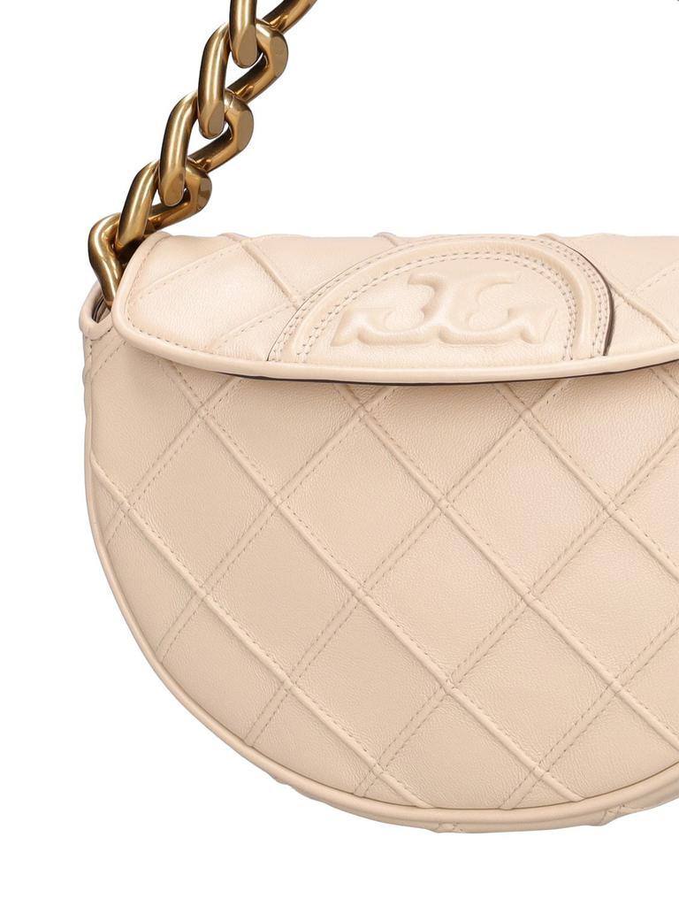 商品Tory Burch|Mini Fleming Soft Crescent Leather Bag,价格¥3568,第6张图片详细描述