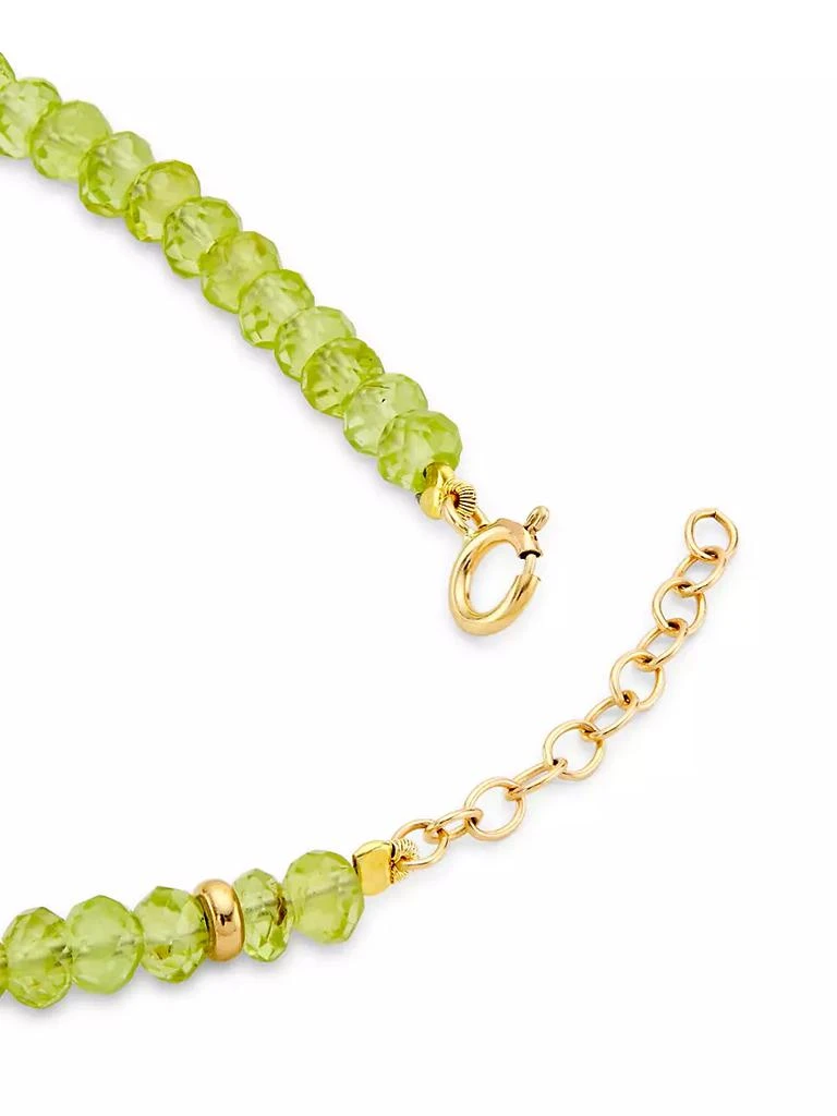 商品Jia Jia|Birthstone August 14K Gold & Peridot Bracelet,价格¥1499,第3张图片详细描述
