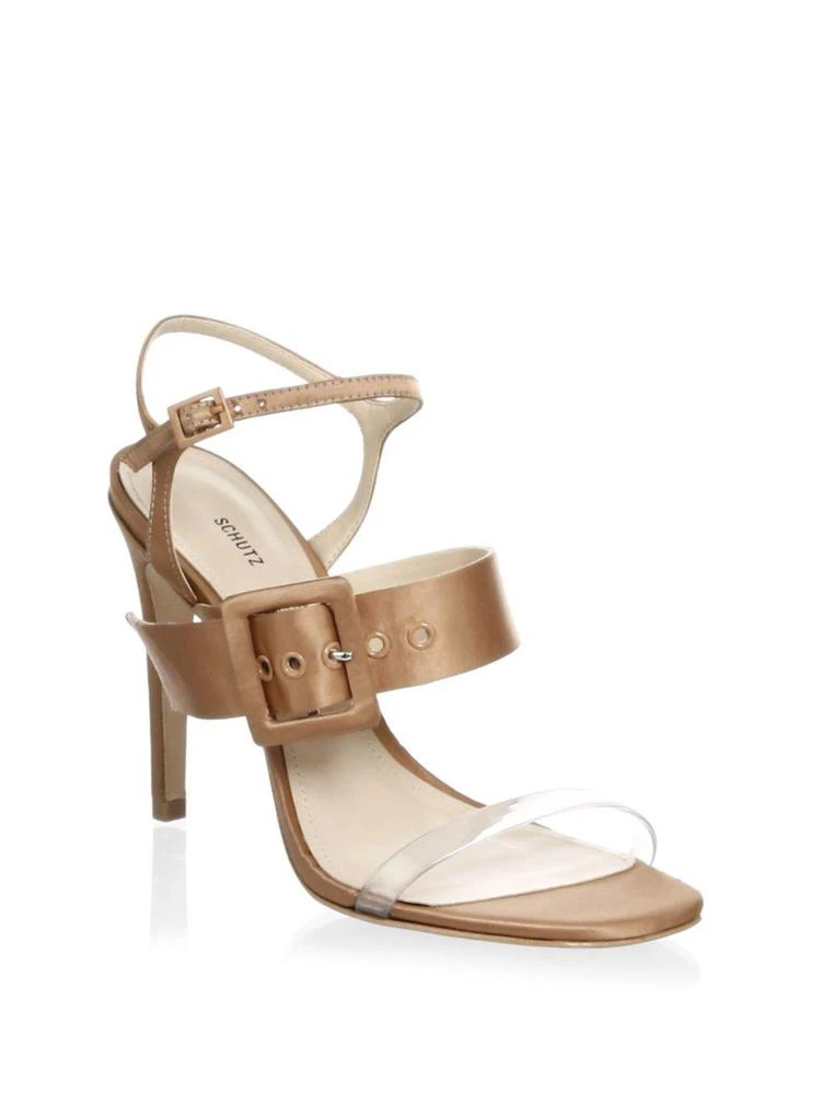 商品Schutz|Prunella Stiletto Sandals,价格¥1155,第1张图片