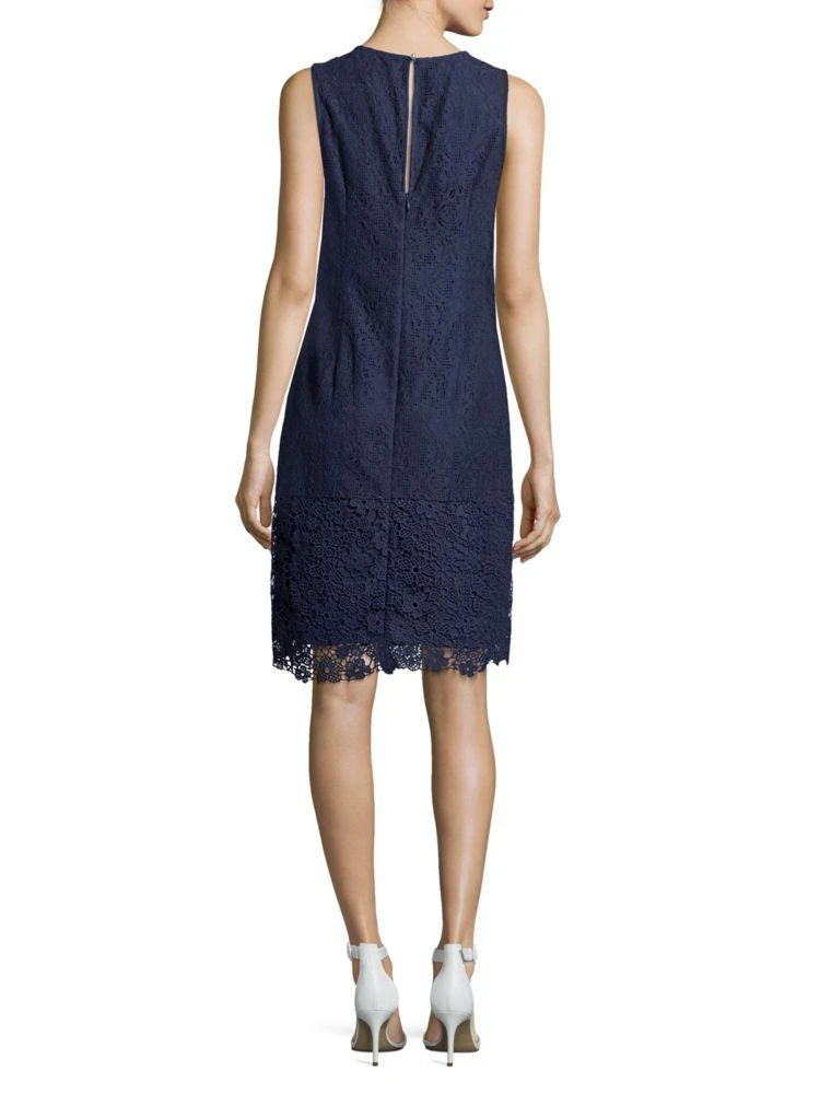 商品Karl Lagerfeld Paris|Sleeveless Lace Dress,价格¥337,第2张图片详细描述