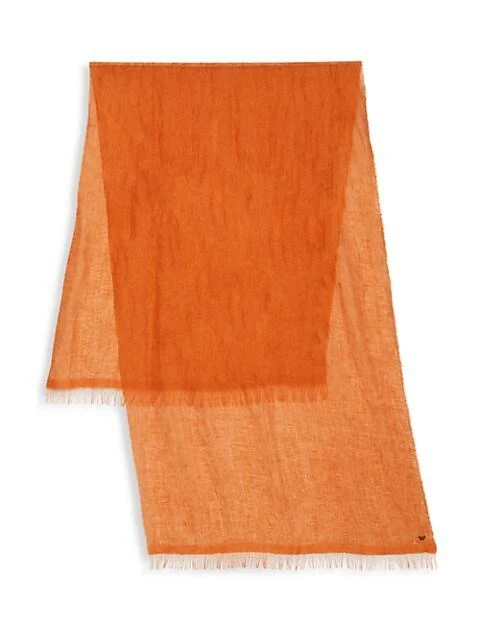 商品Weekend Max Mara|Sion Fringe-Trim Linen Scarf,价格¥605,第3张图片详细描述
