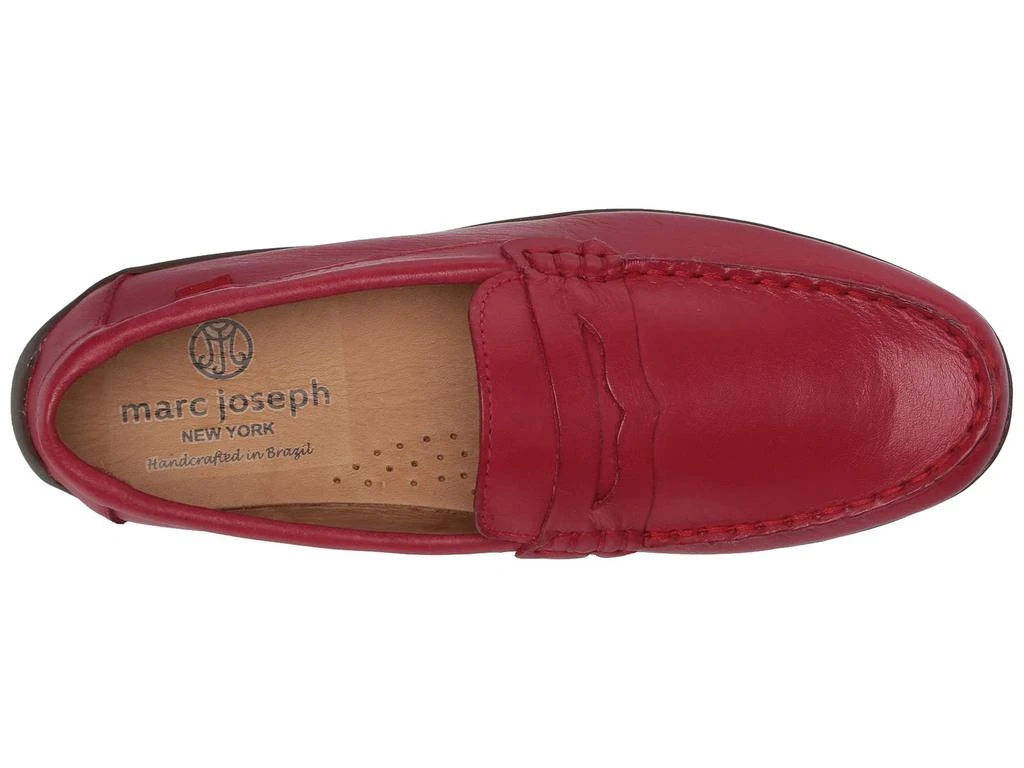 商品Marc Joseph New York|Unisex-Child Leather Made in Brazil Luxury Fashion Slip on Loafer with Penny Detail,价格¥810,第2张图片详细描述