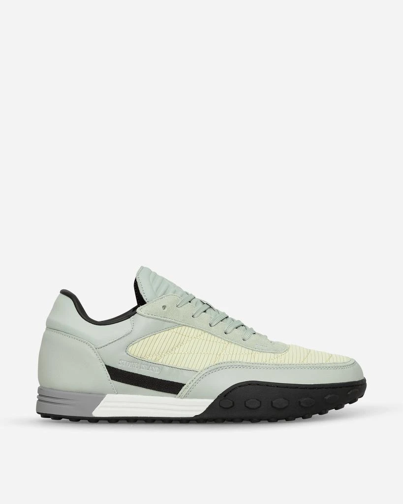 商品Stone Island|77FWS0202 Sneakers Green,价格¥1656,第1张图片