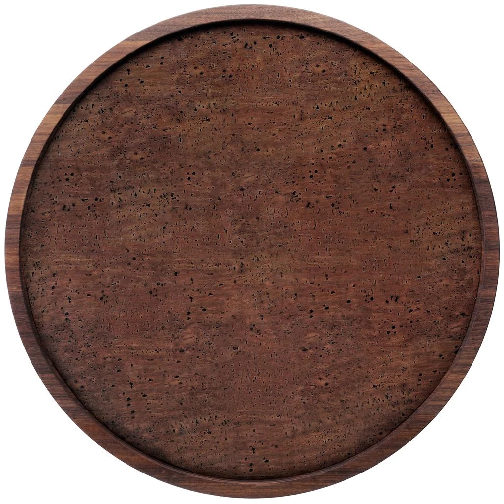 商品LSA International|City serving tray d40cm walnut-cork *,价格¥2051,第3张图片详细描述