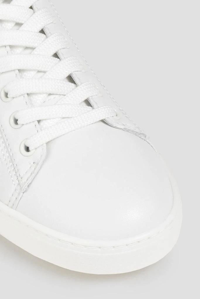 商品Stuart Weitzman|Livvy leather sneakers,价格¥1035,第4张图片详细描述