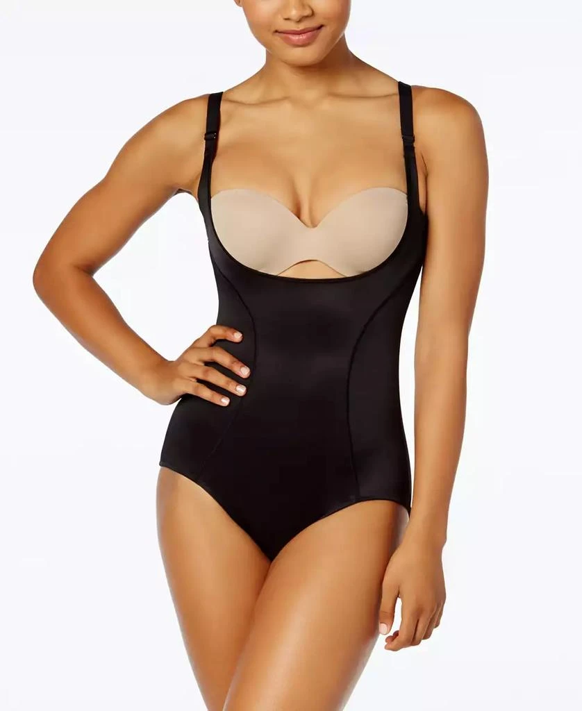 商品Maidenform|Women's  Firm Control Ultimate Instant Slimmer Open Bust Bodysuit 2656,价格¥326,第1张图片