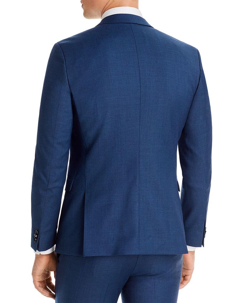 Arti Blue Sharkskin Extra Slim Fit Suit Jacket商品第3张图片规格展示