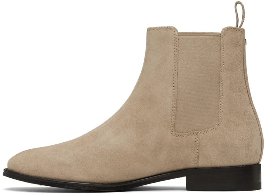 商品Coach|Beige Metropolitan Chelsea Boots,价格¥1204,第3张图片详细描述