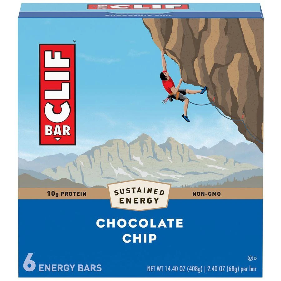 商品Clif Bar|Energy Bar Chocolate Chip,价格¥90,第1张图片