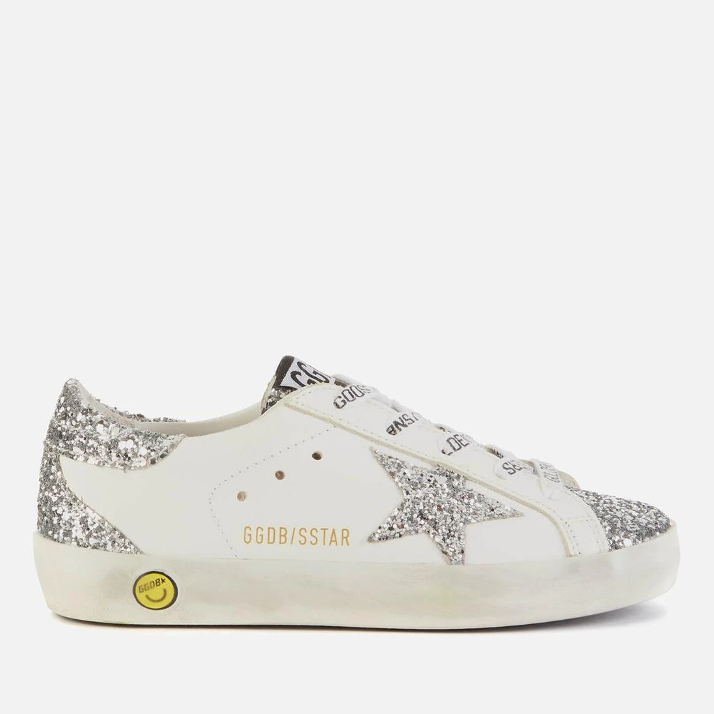 商品Golden Goose|Golden Goose Kids' Superstar Trainers - White/Silver,价格¥1054,第1张图片