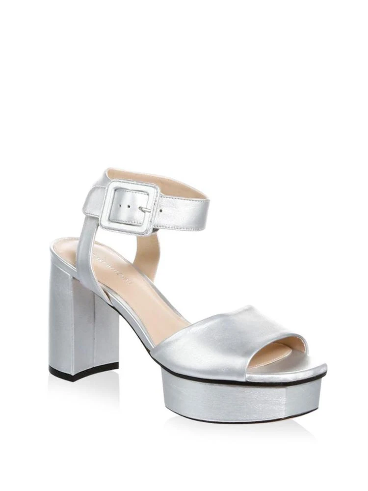 商品Stuart Weitzman|New Deal Leather Sandals,价格¥1276,第1张图片