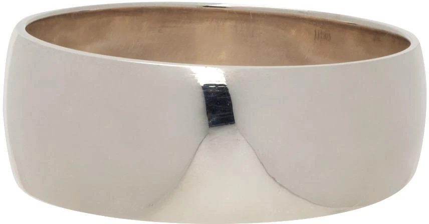 商品J.Hannah|Silver Cigar Band Ring,价格¥874,第1张图片