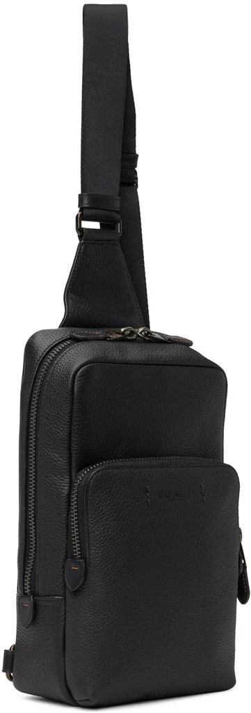 商品Coach|Black Gotham Messenger Bag,价格¥3810,第2张图片详细描述