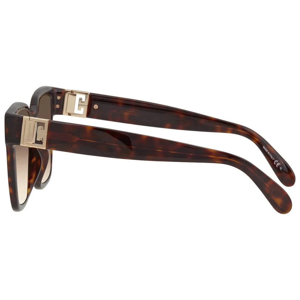 商品Givenchy|Brown Gradient Square Ladies Sunglasses GV 7141/G/S 0086/HA 53,价格¥969,第3张图片详细描述