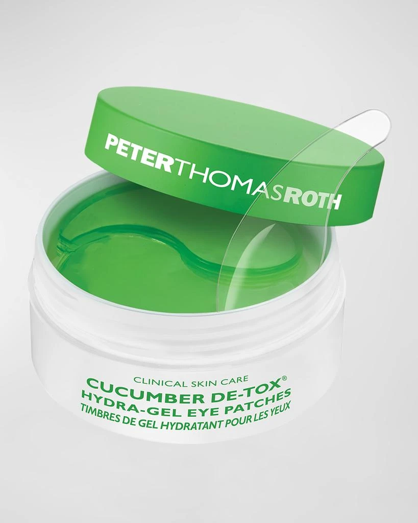 商品Peter Thomas Roth|Cucumber De-Tox Hydra-Gel Eye Patches, 60 Pairs,价格¥426,第3张图片详细描述