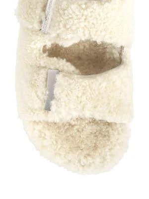 商品Alexander McQueen|Shearling Slide Sandals,价格¥1367,第4张图片详细描述